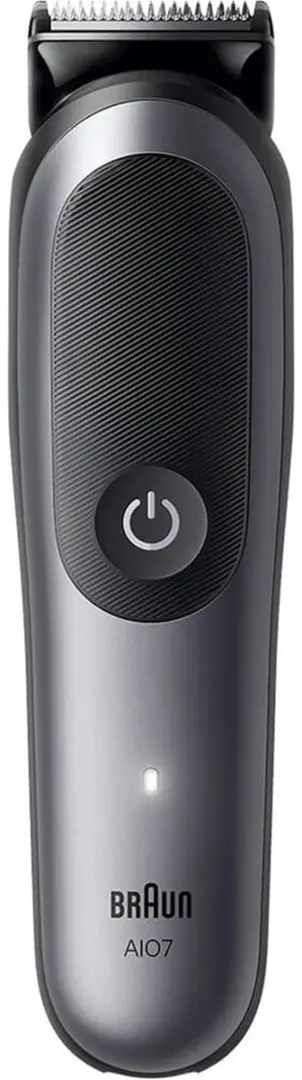 Триммер для бороды Braun AIO7560, серебристый