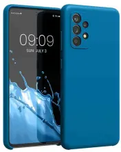 Чехол Helmet Liquid Silicone Samsung A72 (HMT-CLISSA72DB), синий