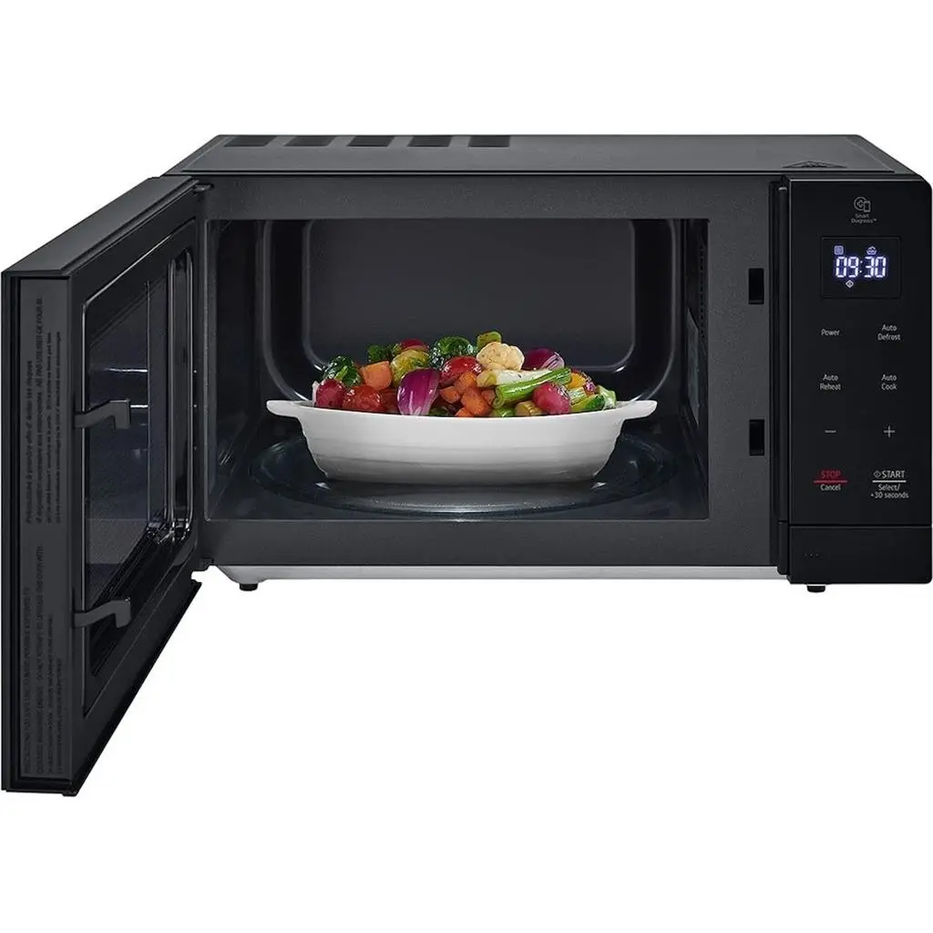 Cuptor cu microunde LG MS3032JAS, negru