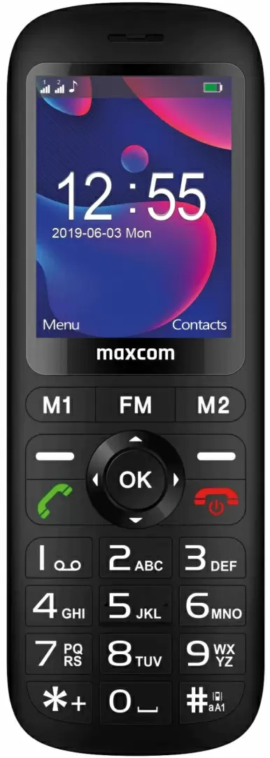 Telefon mobil Maxcom MM740, negru