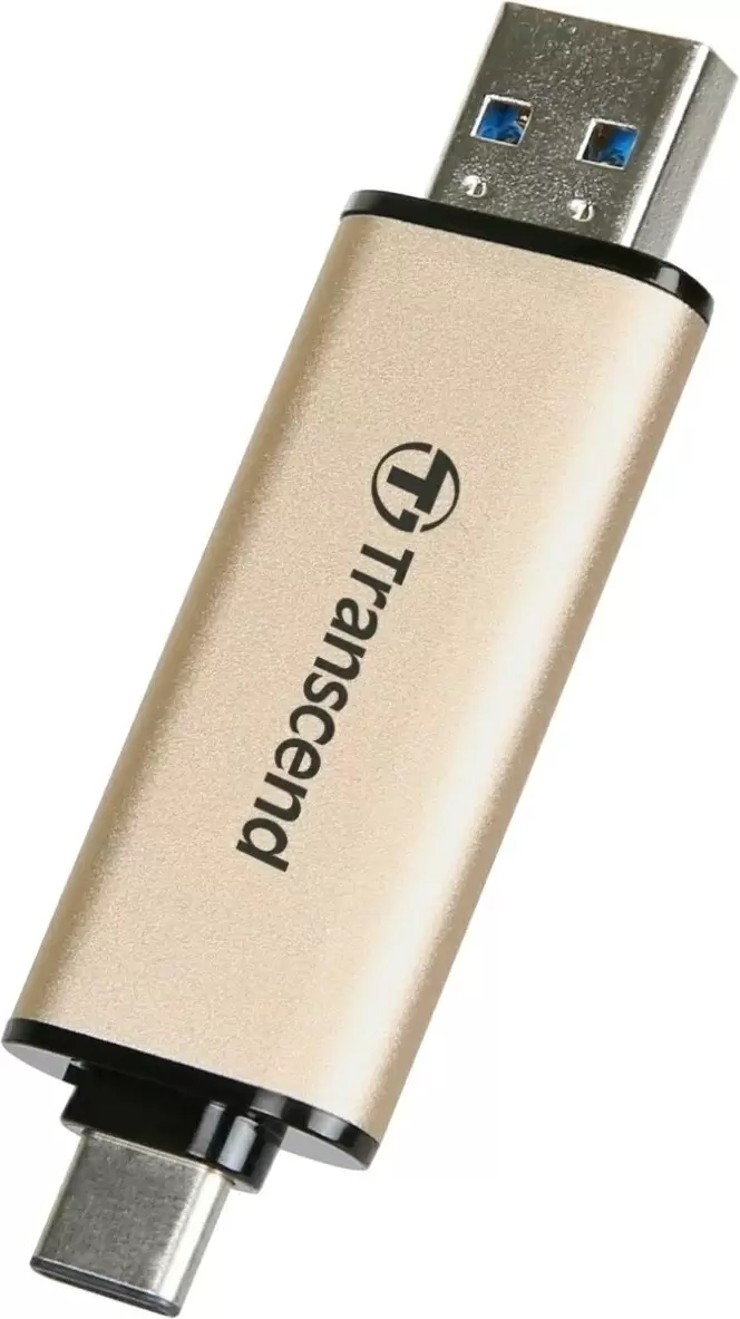 Flash USB Transcend JetFlash 930C 256GB, auriu