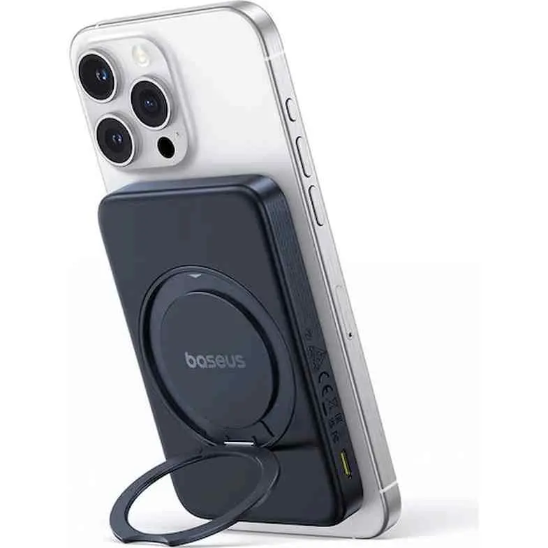 Acumulator extern Baseus PicoGo Qi2 5000mAh, negru pe tehnoparc.md Acumulator extern Baseus PicoGo Qi2 5000mAh, negru