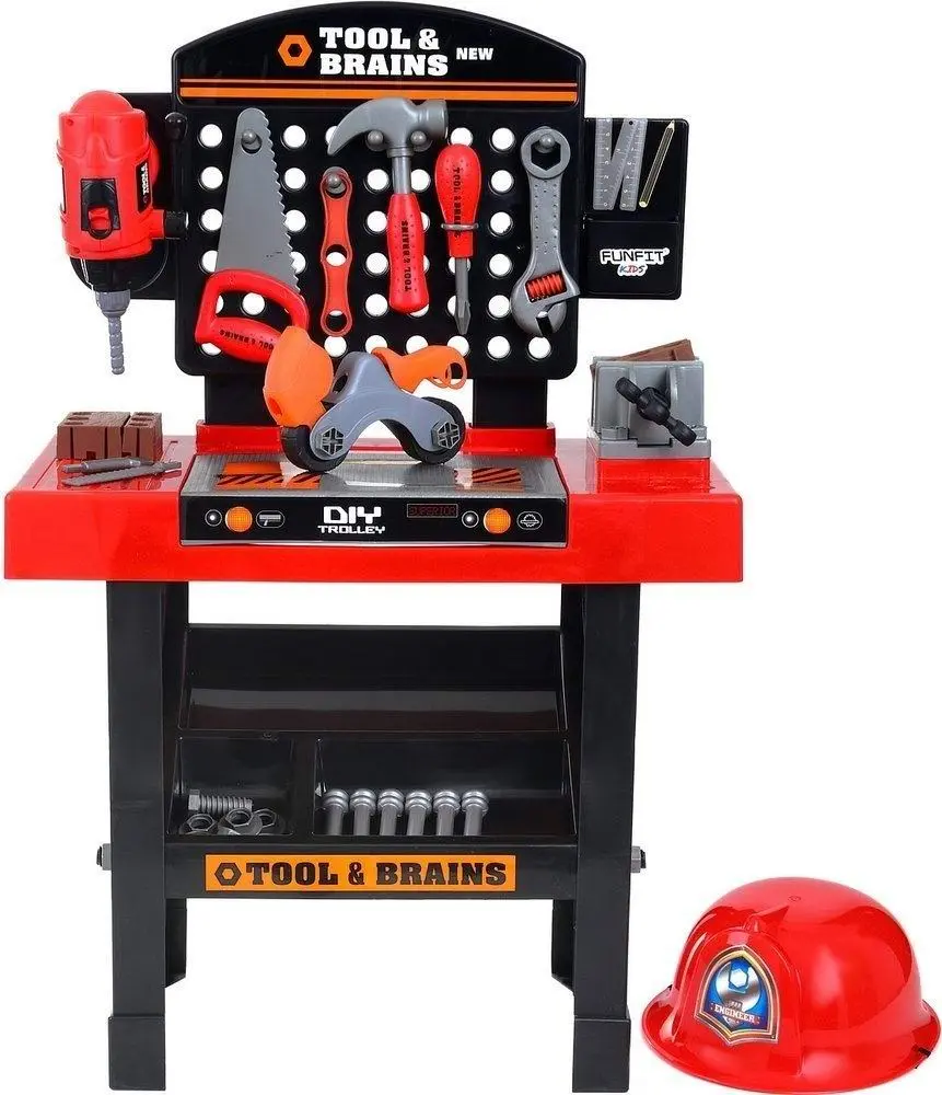 Set de scule pentru copii FunFit DIY Workshop