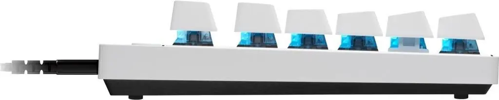 Tastatură Logitech G Pro X TKL Rapid White, alb pe tehnoparc.md Tastatură Logitech G Pro X TKL Rapid White, alb