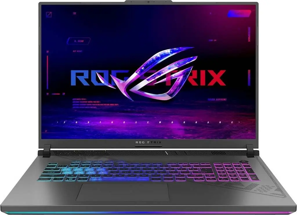 Laptop Asus ROG Strix G18 G814JV (18.0"/QHD+/Core i7-13650HX/16GB/1TB/GeForce RTX 4060 8GB), negru pe tehnoparc.md Laptop Asus ROG Strix G18 G814JV (18.0"/QHD+/Core i7-13650HX/16GB/1TB/GeForce RTX 4060 8GB), negru