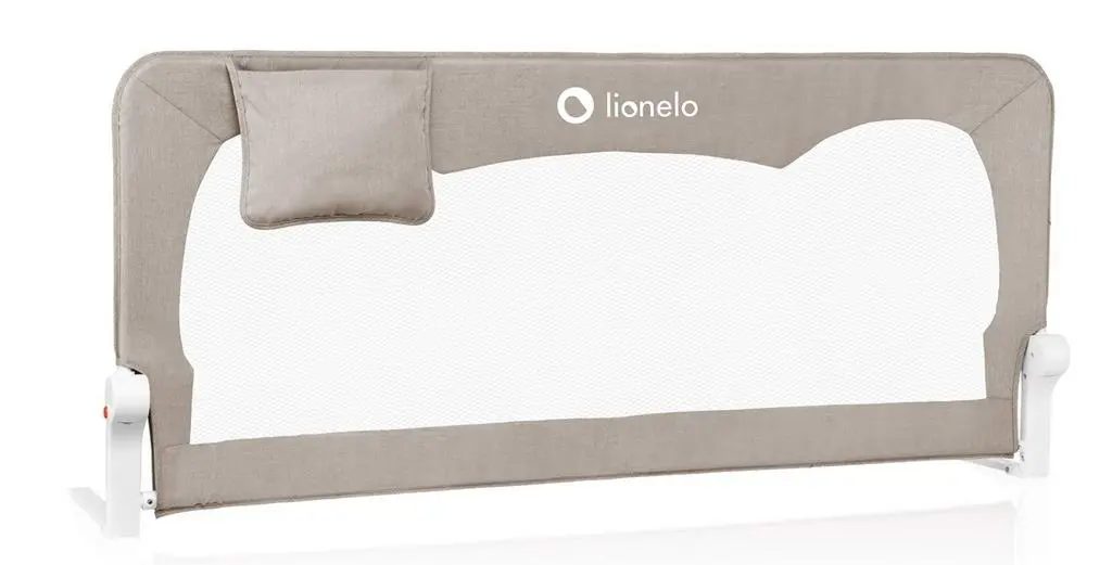 Barieră de siguranță pentru pătuț Lionelo Hanna, bej
