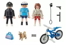 Set jucării Playmobil Police Bicycle with Thief
