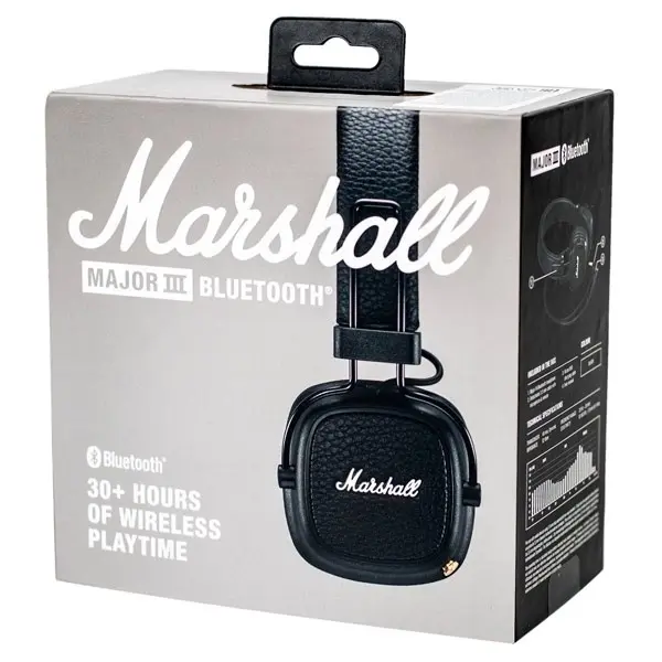 Наушники Marshall Major III Bluetooth, черный