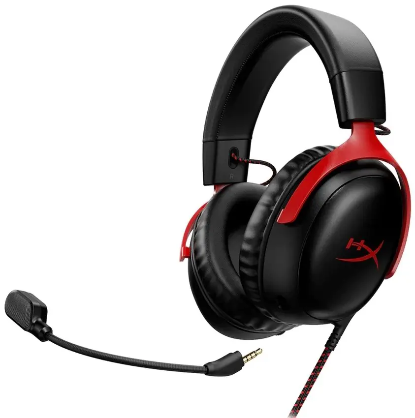 Наушники HyperX Cloud III, красный/черный