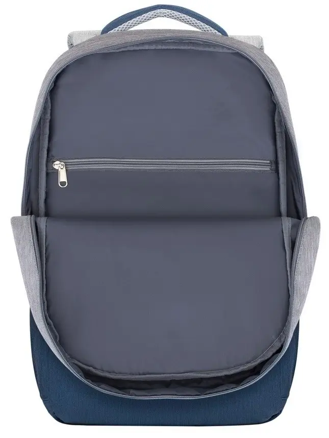 Rucsac Rivacase 7567, gri/albastru