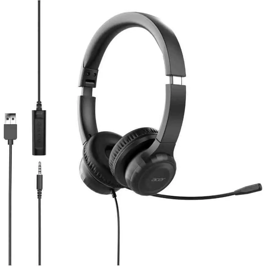 Наушники Acer AHW154, черный