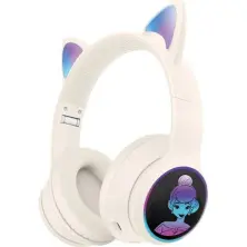 Наушники Musen LK-032 Princess Cat Ears, бежевый