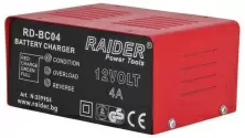 Încărcător de baterie auto Raider RD-BC04, roșu