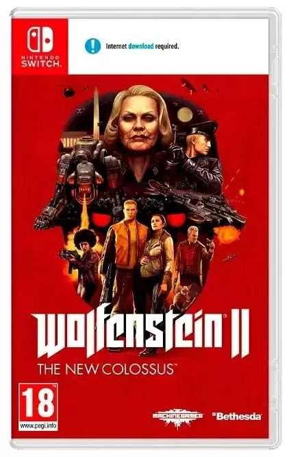 Видео игра Nintendo Wolfenstein 2 The New Colossus (Switch)