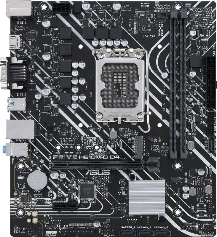 Placă de bază Asus Prime H610M-D D4