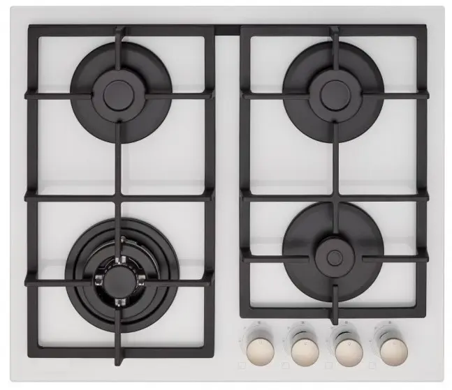 Газовая панель Tornado LVT 8025 WH GL, белый