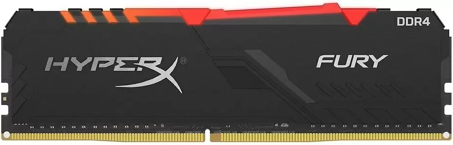 Memorie Kingston HyperX Fury RGB 8GB DDR4-3733MHz, CL19-23-23, 1.35V