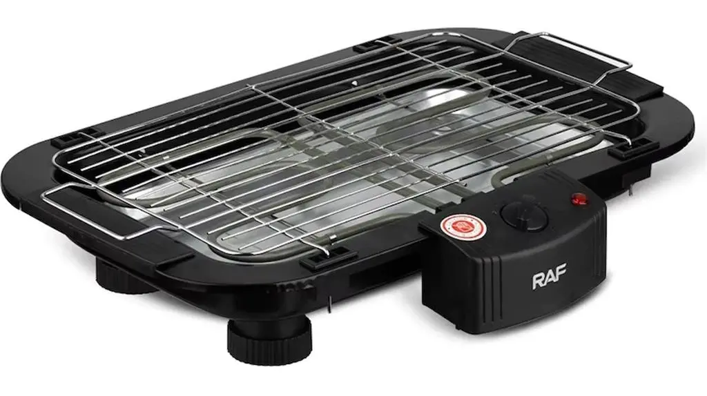 Grătar electric Raf R.5301, negru pe tehnoparc.md Grătar electric Raf R.5301, negru
