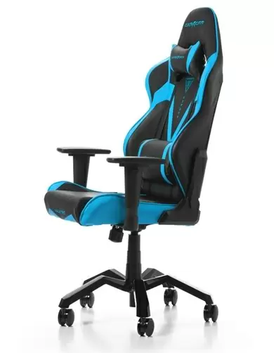 Scaun de birou DXRacer GC-V03-NB, negru/albastru