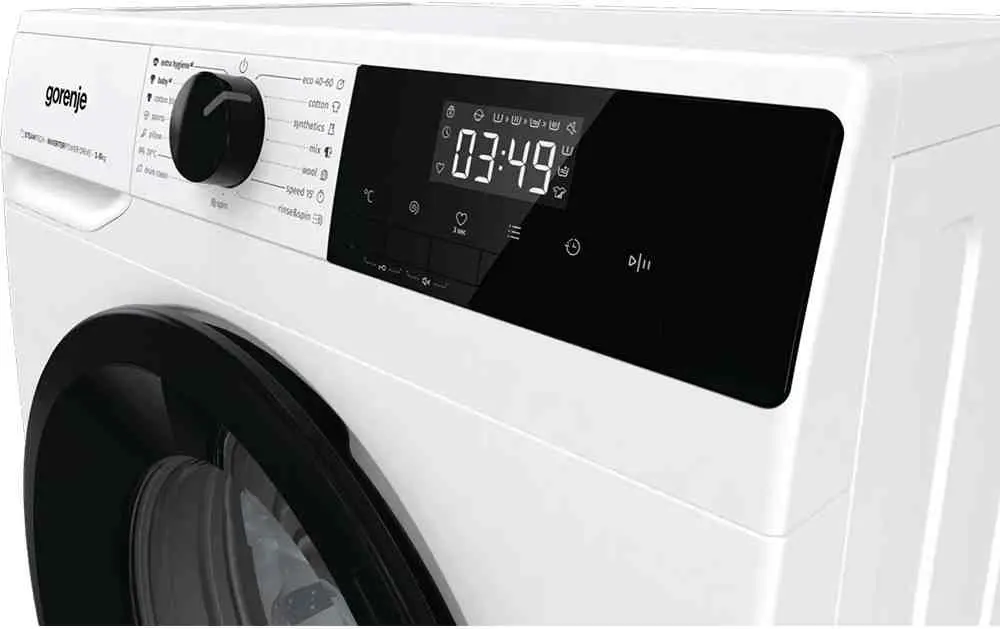 Maşină de spălat rufe Gorenje W11NHPI84AS, alb