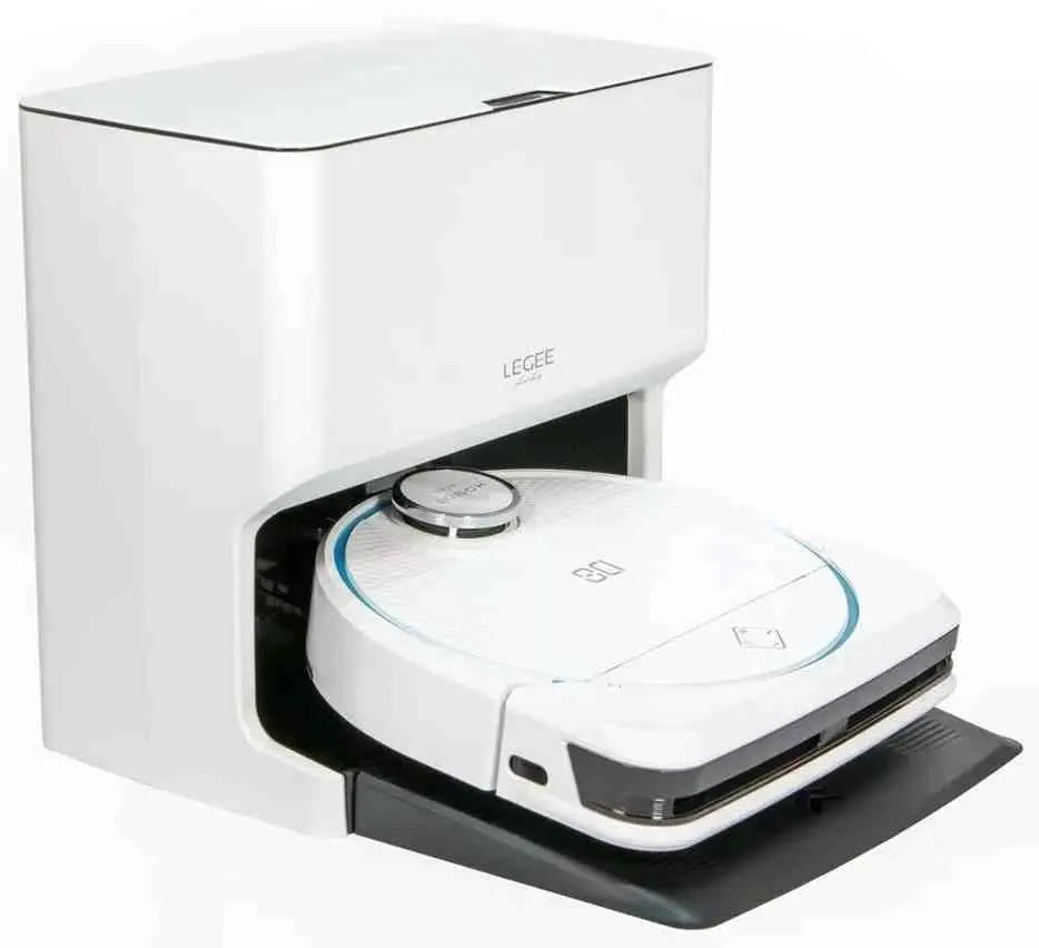 Robot de aspirare + robot pentru curățarea ferestrelor Hobot Legee D8 + Legee LuLu + Robot R3, alb