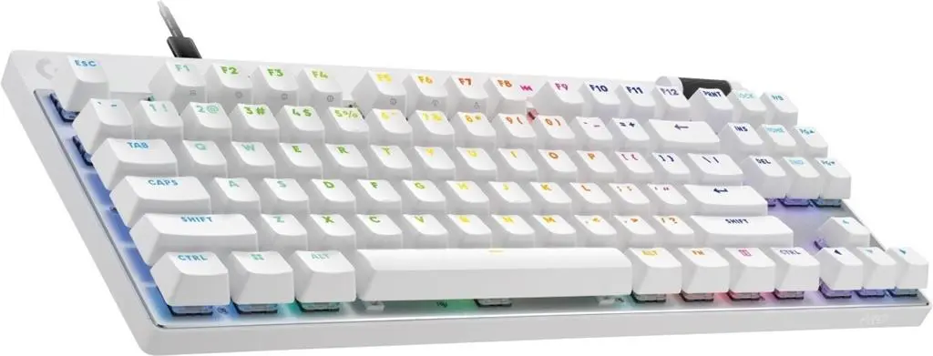 Tastatură Logitech G Pro X TKL Rapid White, alb pe tehnoparc.md Tastatură Logitech G Pro X TKL Rapid White, alb