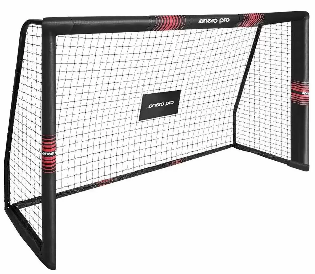 Poartă de fotbal Enero Football Goals 180x120x60cm, negru