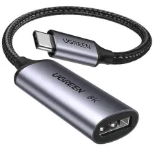 Переходник Ugreen Type-C to DisplayPort CM654, серебристый , черный на tehnoparc.md Переходник Ugreen Type-C to DisplayPort CM654, серебристый , черный