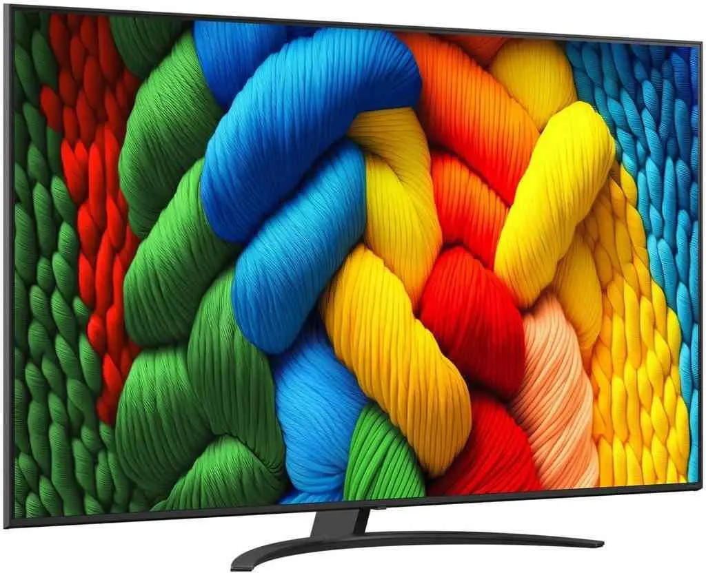 Televizor LG 65NANO81A6A, negru