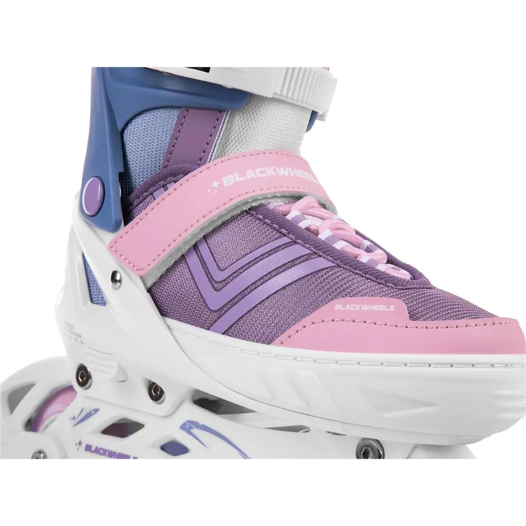Роликовые коньки Blackwheels Playful Violet 32-35, розовый/фиолетовый