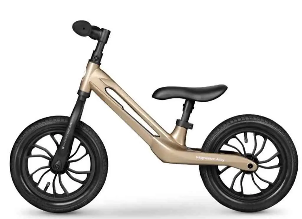 Bicicletă fără pedale Qplay Racer, auriu