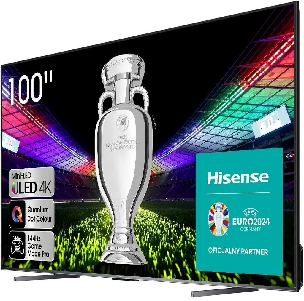 Телевизор Hisense 100U7KQ, черный