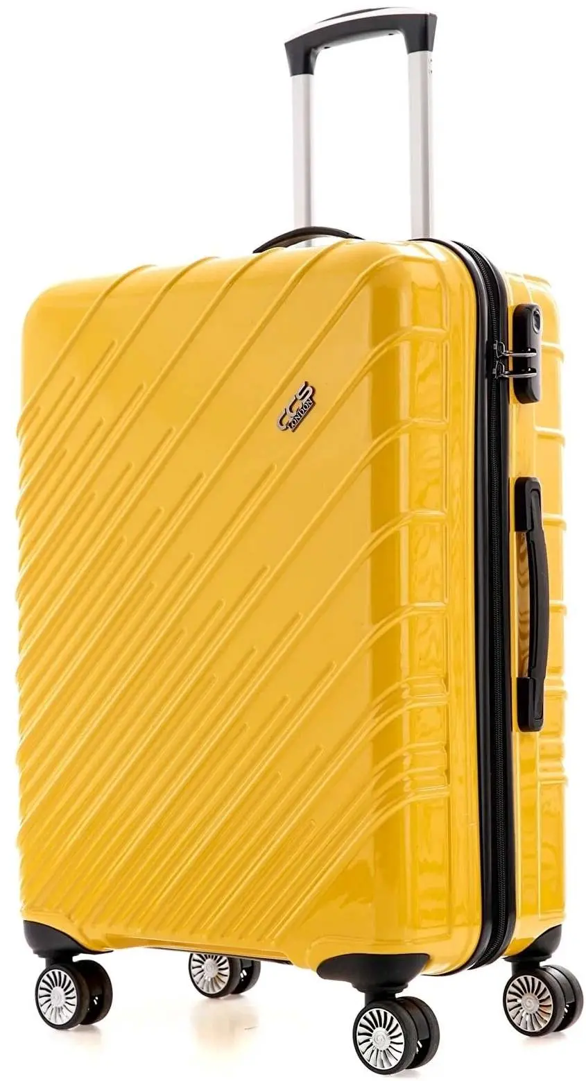 Комплект чемоданов CCS 5234 Set, желтый