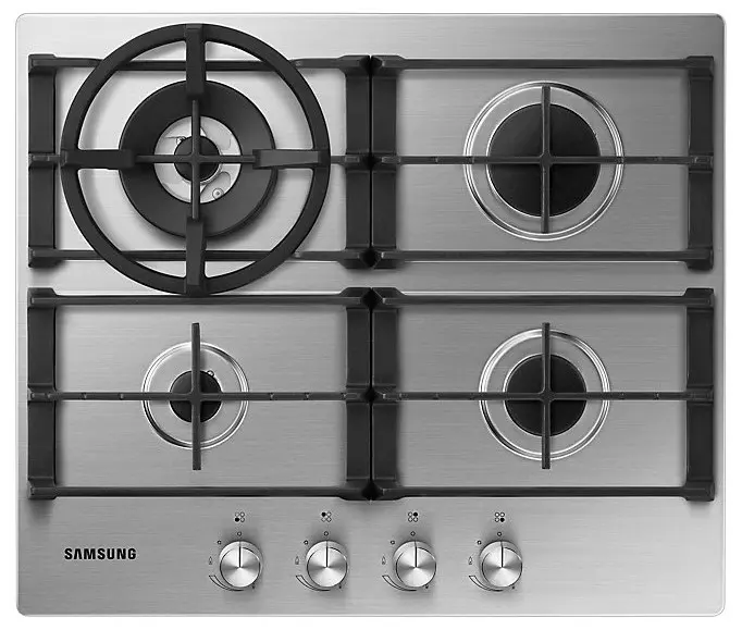 Plită incorporabilă cu gaz Samsung NA64H3030AS/WT, inox