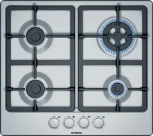 Газовая панель Siemens EG6B5HO90R, нержавеющая сталь