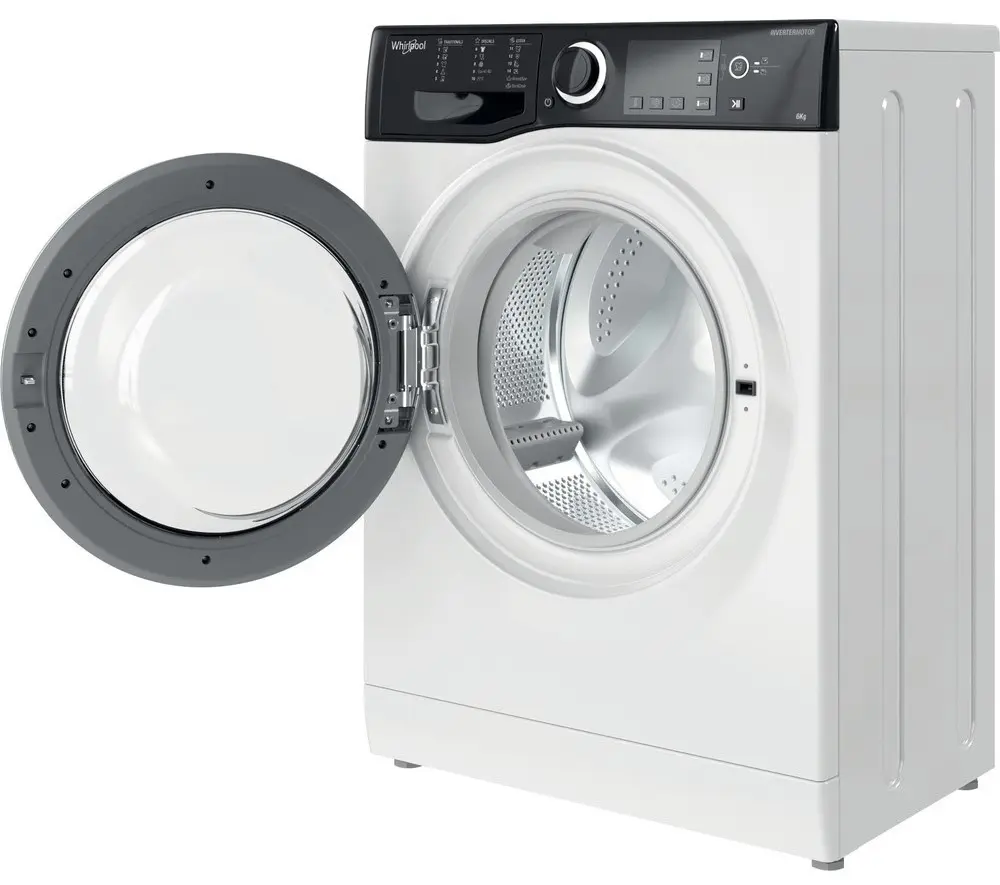 Стиральная машина Whirlpool WRBSB 6228 B EU, белый на tehnoparc.md Стиральная машина Whirlpool WRBSB 6228 B EU, белый