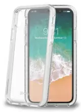 Husă de protecție Celly Hexagon iPhone X, transparent