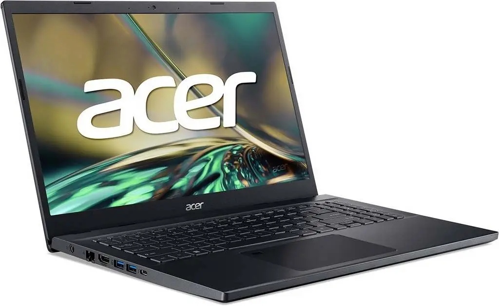 Laptop Acer Aspire A715-76G NH.QMYEU.002 (15.6"/FHD/Core i5-12450H/16GB/512GB/GeForce RTX 2050 4GB GDDR6), negru