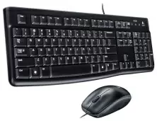 Комплект Logitech Desktop MK120, черный