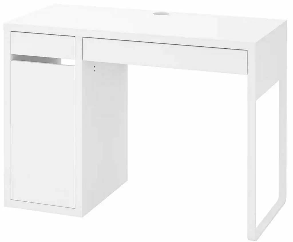 Детский письменный стол IKEA Micke 105x50, белый