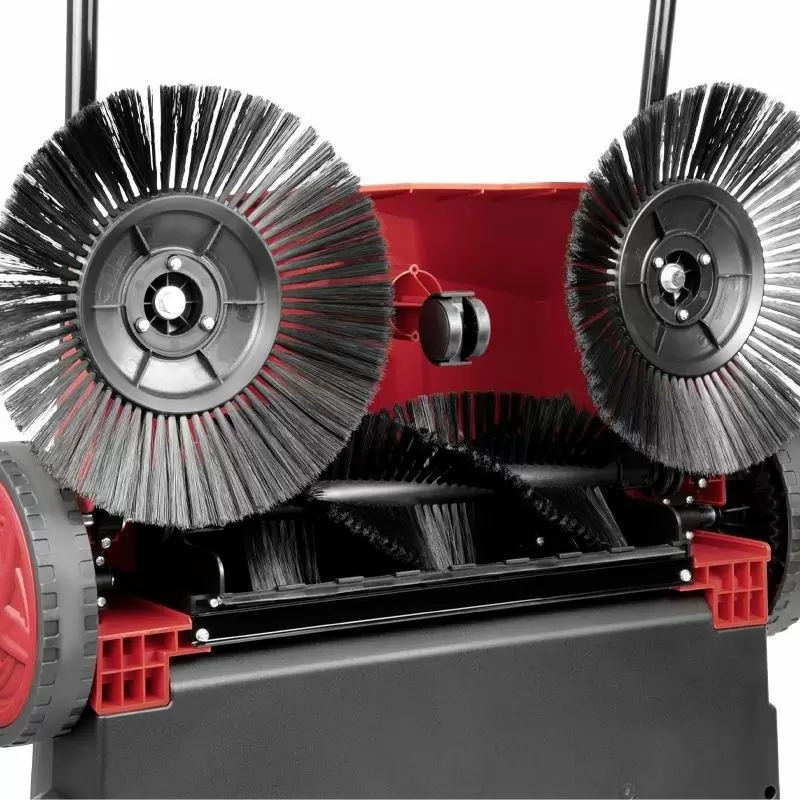 Mașină de măturat Worcraft HPS-650, roșu/negru