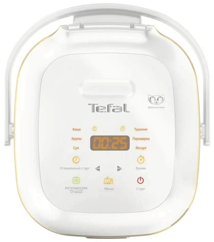 Мультиварка Tefal RK601134, белый/золотой