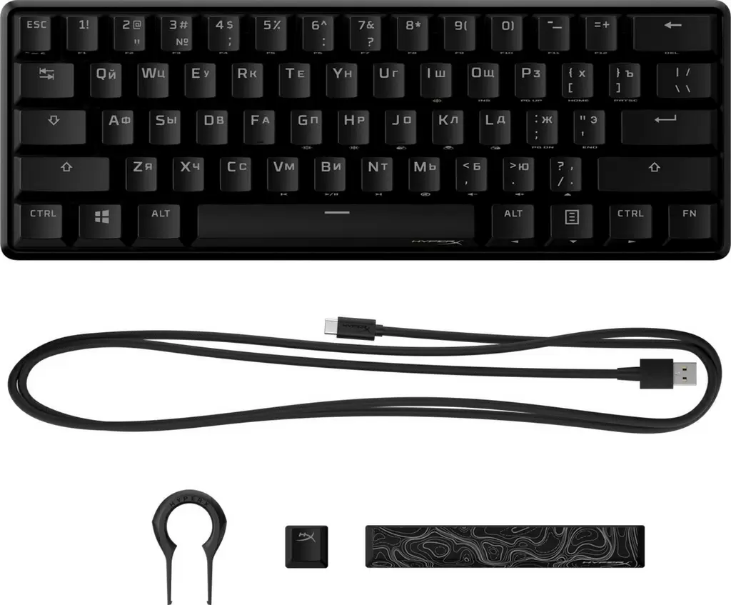 Tastatură HyperX Alloy Origins 60, negru
