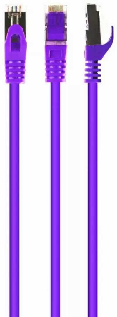 Кабель Cablexpert PP6-0.5M/V, фиолетовый