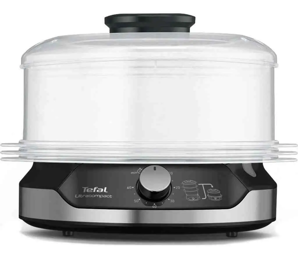 Aparat de gătit cu aburi Tefal VC204810, negru