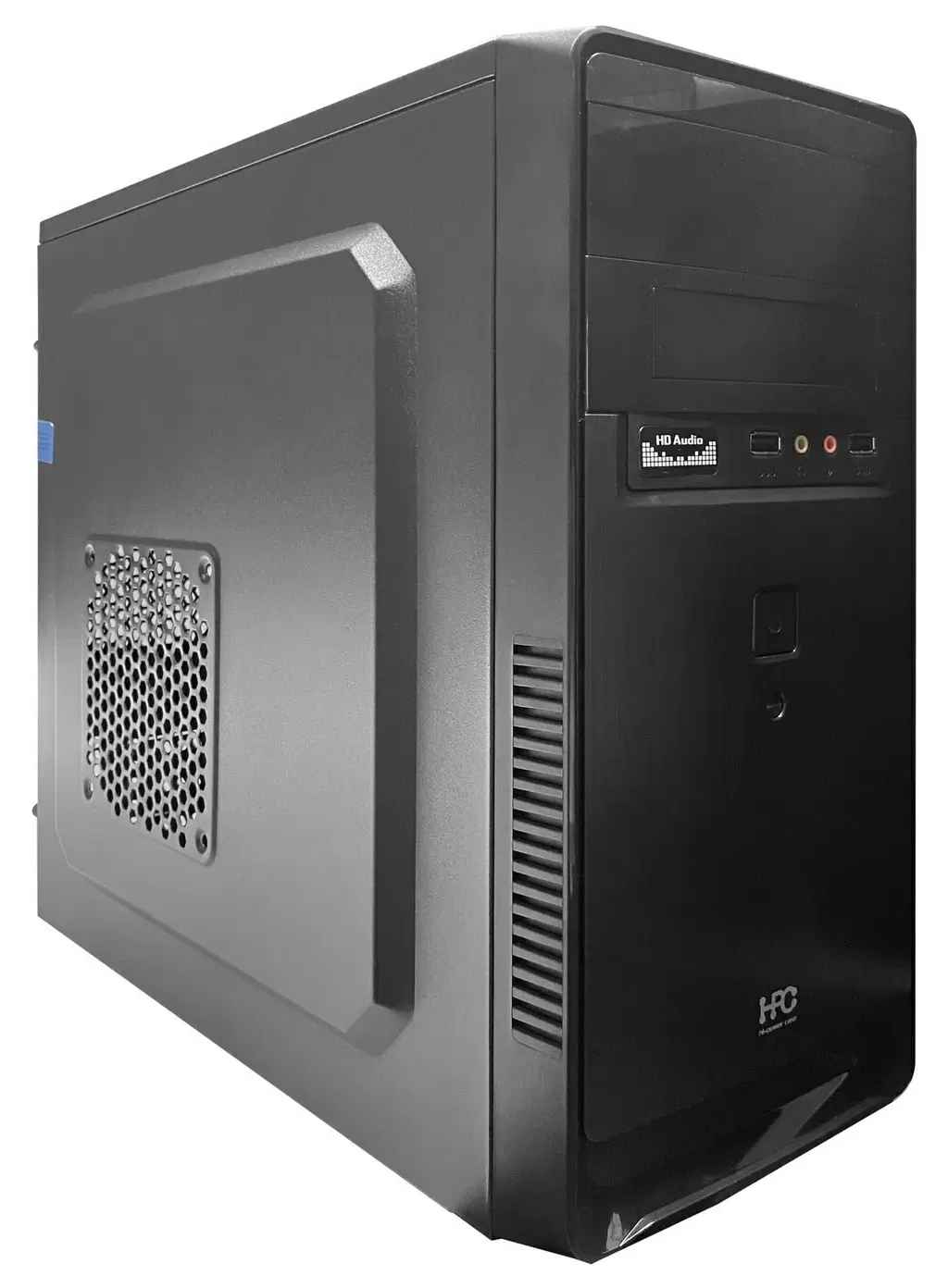 Системный блок Atol PC1021MP (AMD Quad-Core A8-9600/Biostar A320MH/4ГБ/240ГБ), черный