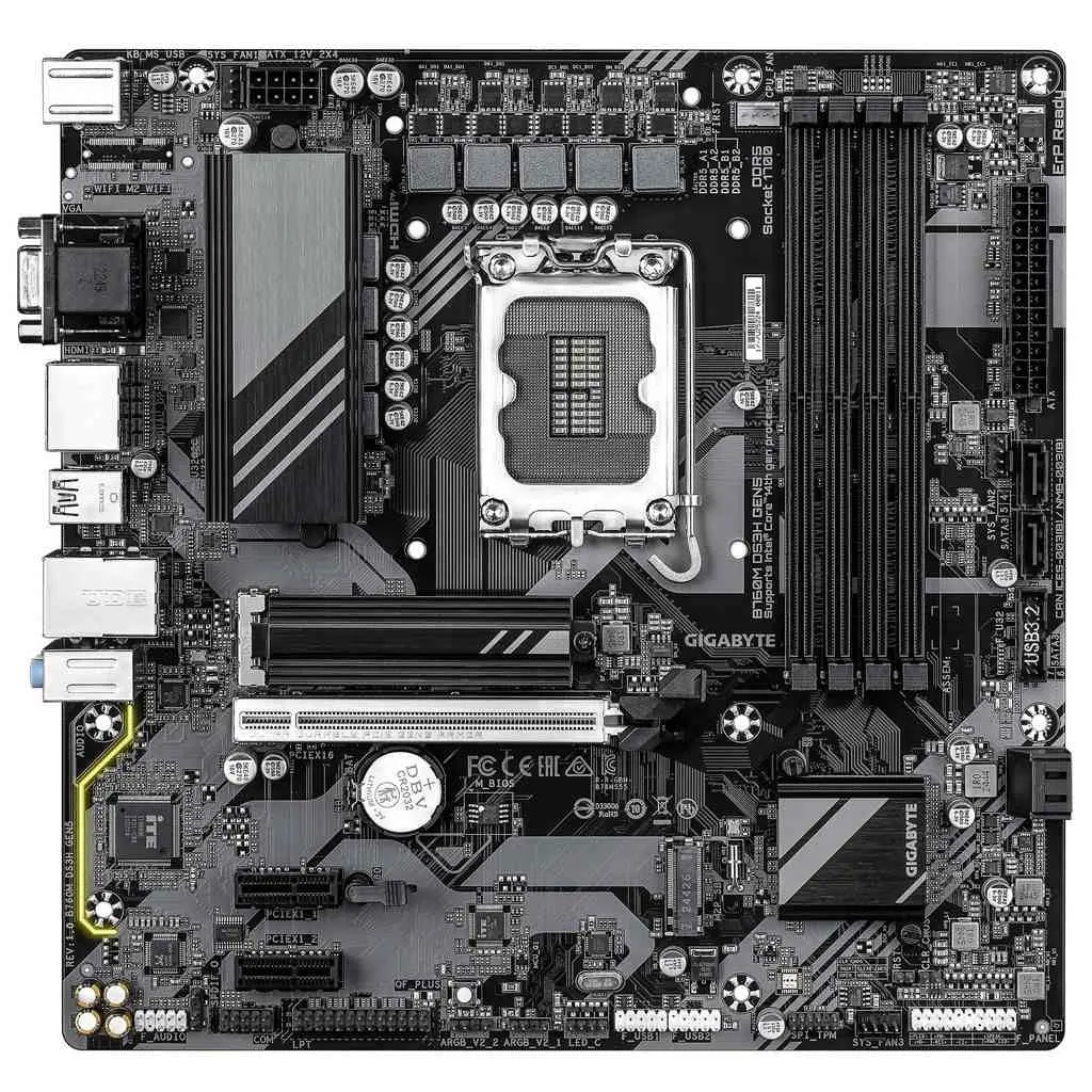 Placă de bază Gigabyte B760M DS3H Gen5
