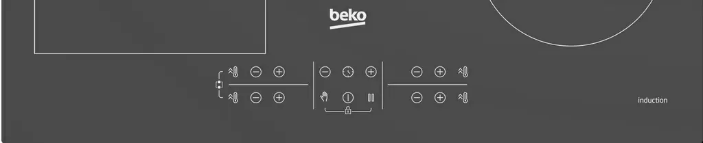 Индукционная панель Beko HII64200FMTZG, черный