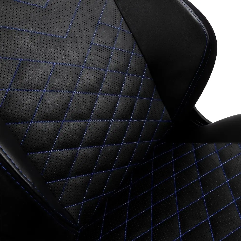 Компьютерное кресло Noblechairs NBL-HRO-PU-BBL, черный/синий на tehnoparc.md Компьютерное кресло Noblechairs NBL-HRO-PU-BBL, черный/синий