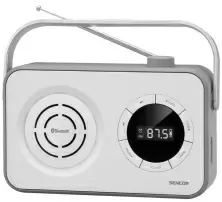 Радиоприемник Sencor SRD 3200W, серый/белый